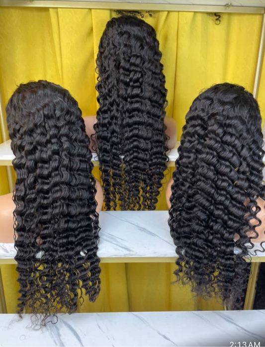 Hd Deepwave lace frontal wig